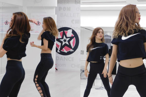LOICX DANCE STUDIO 練習風景